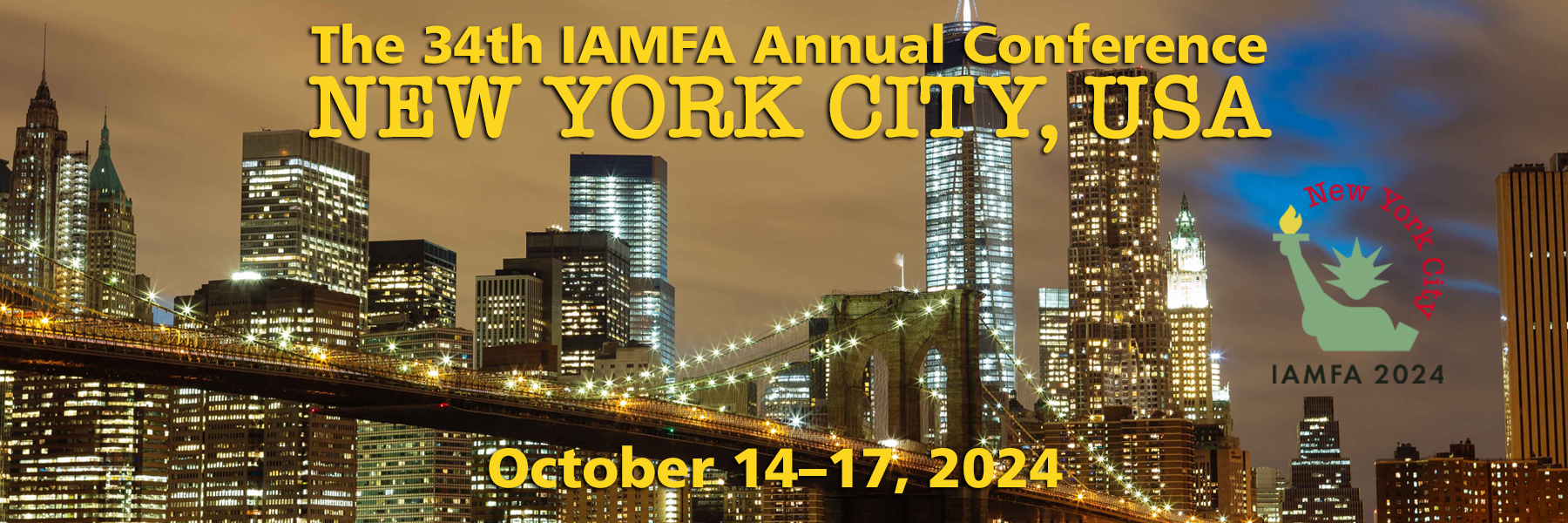 IAMFA NYC 2024 save the date